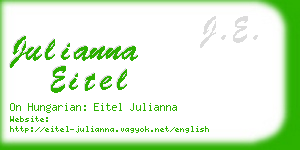 julianna eitel business card